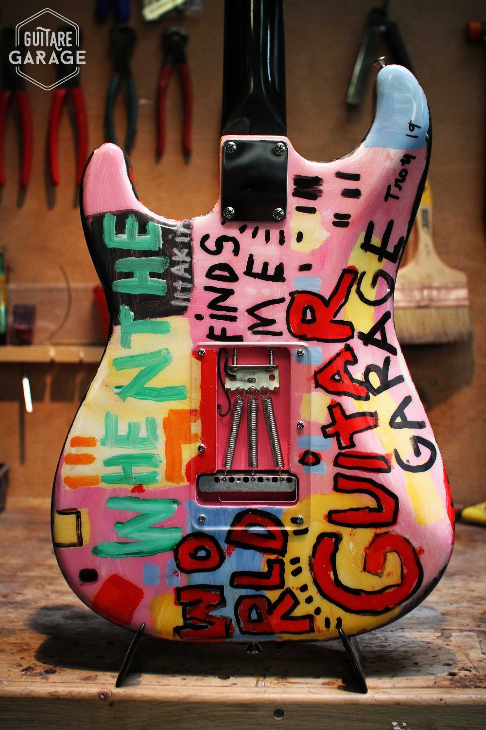 Guitare Garage Modèle S “Troycaster” Design by Troy Henriksen – Image 3