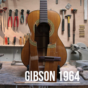 Gibson 1964 + Coup de sang = Changement de table !