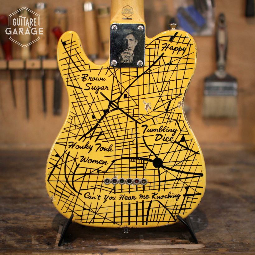 Minicaster "Keith Richards" butterscotch – Image 3