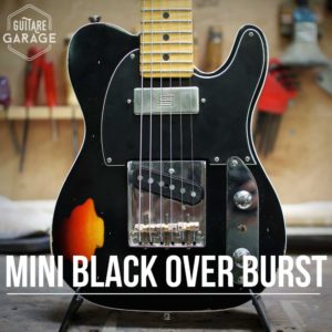 Minicaster Black Over Burst Relic