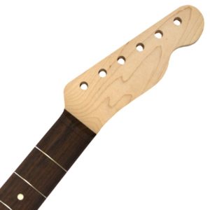 Manche telecaster AllParts TRO-C brut touche palissandre radius 10