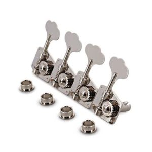 Mécaniques légères pour Basse Gotoh RES-O-LIGHT GBR640 Nickel 4x1