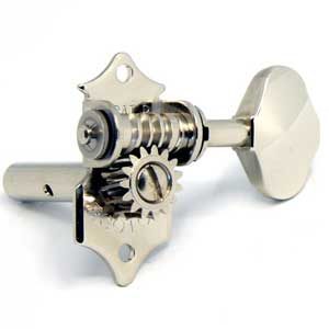 Mécaniques Gotoh SEP780 pour tête ajourée 3x3 finition nickel