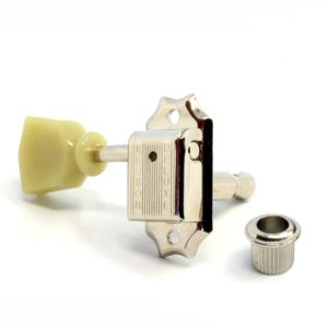 mécaniques Kluson vintage Double Line tulipe 3x3 nickel