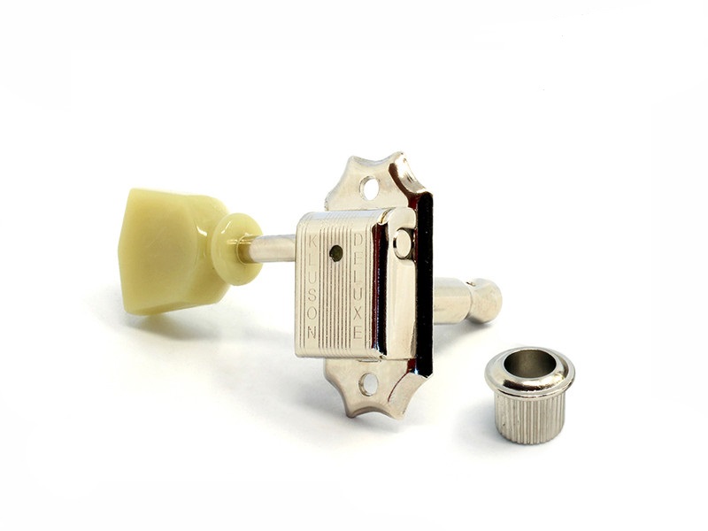 mécaniques Kluson vintage Double Line tulipe 3x3 nickel