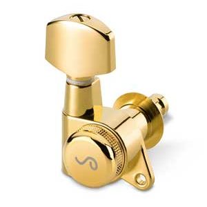 Mécaniques à blocage Schaller M6-135 Gold 6x1