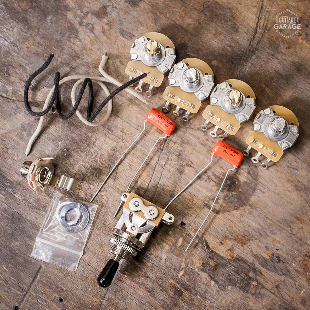 Kit electronique Les Paul Standard Giuitare Garage