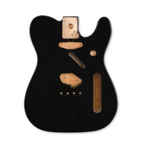 corps telecaster fender classic series noir brillant
