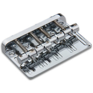 Chevalet basse 4 cordes style Gotoh Finition Chrome