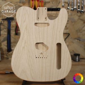 corps fender telecaster frene des marais 2 pièces