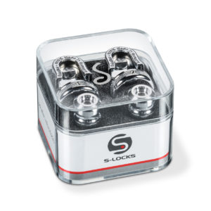 Straplocks Schaller S-Locks finition chrome