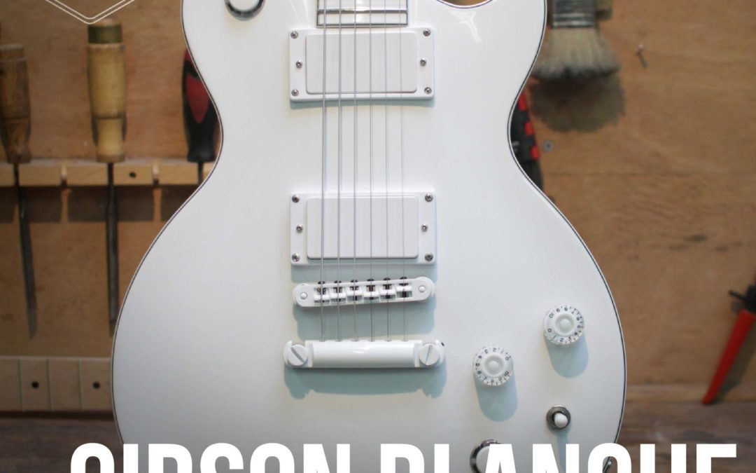Une Gibson Les Paul 100% Blanche