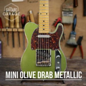 minicaster olive drab metallisé medium relic