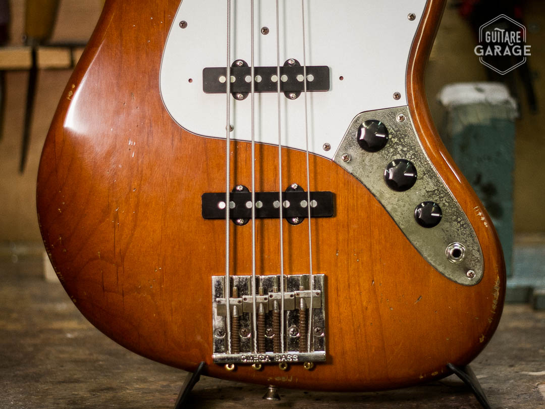 Partcaster JazzBass Mocha Light Relic