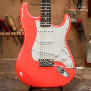 stratocaster tahitian fiesta relic Guitare Garage