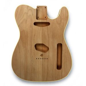 corps telecaster aulne bindings ivoire brut pret à vernir