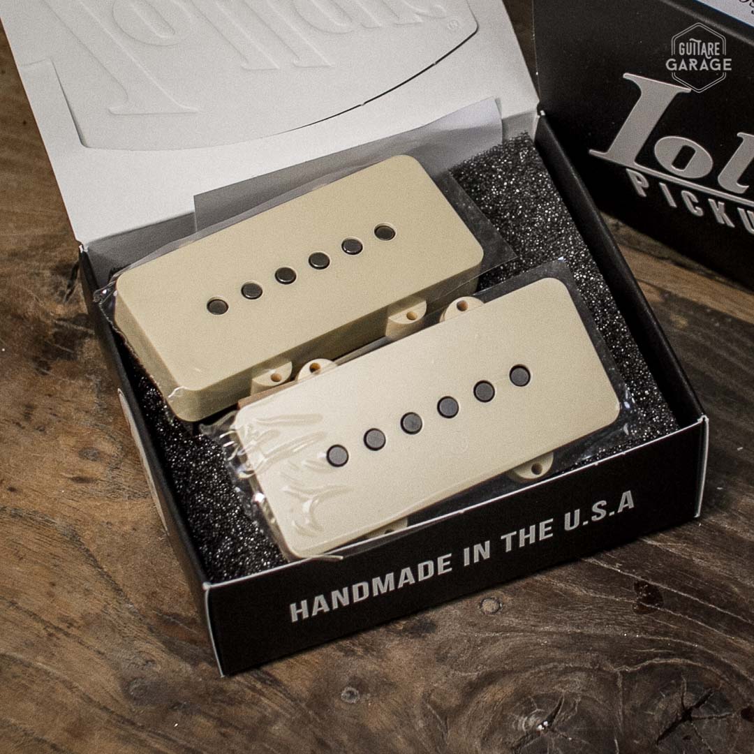 Set de micros Lollar Jazzmaster crème