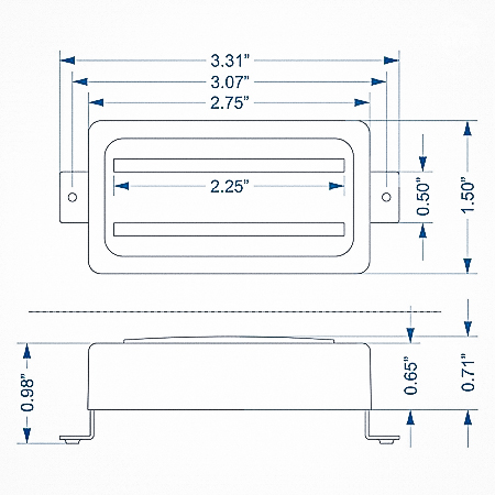 Micros Lollar DB Humbucker Nickel – Image 4