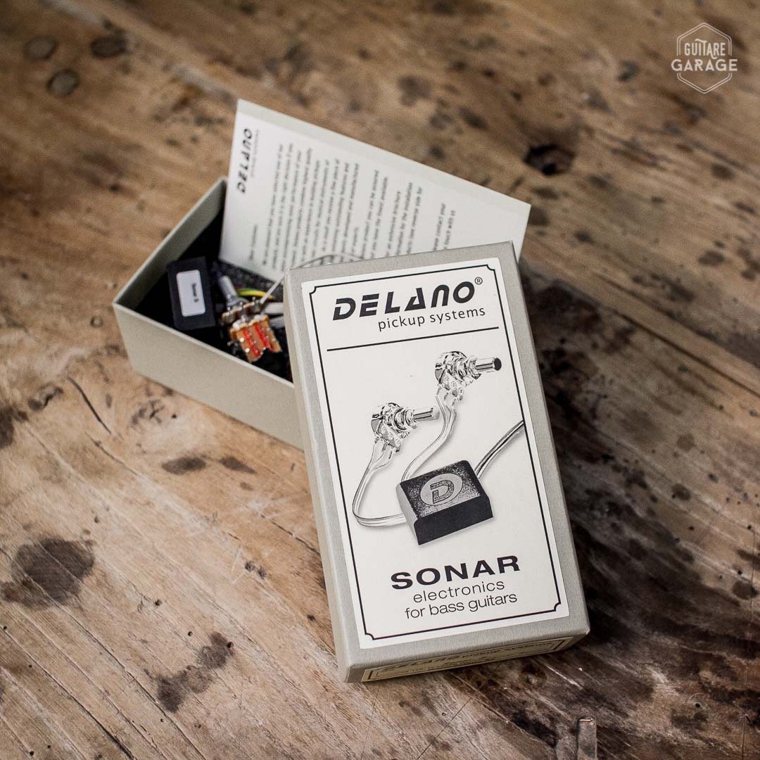 Preampli actif pour basse Delano Sonar 3