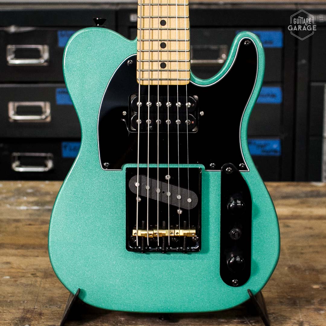 Minicaster Green Metal Custom Black Edition