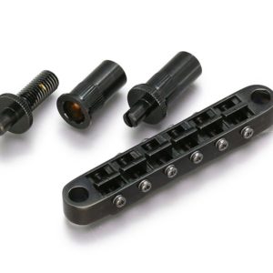 Chevalet Tune-O-Matic Gotoh GE103B-T métrique en finition noire