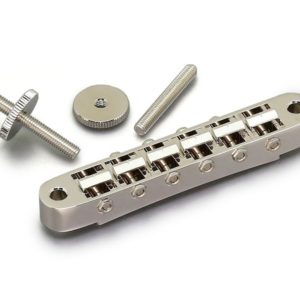 Chevalet Tune-O-Matic Gotoh GE103B en finition nickel