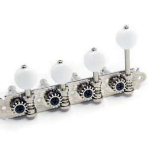 Mécaniques pour mandoline Gotoh MF40 nickel boutons nacre