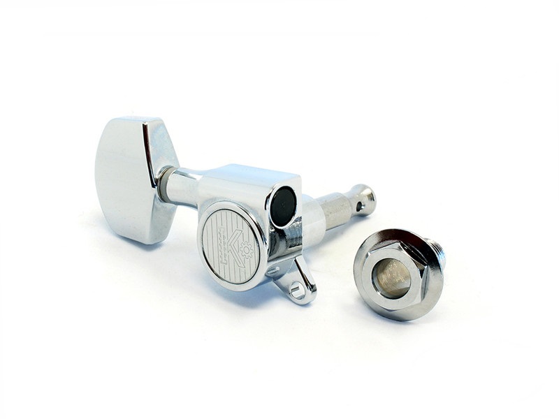 Mécaniques 3x3 Kluson Modern Roundback finition Chrome