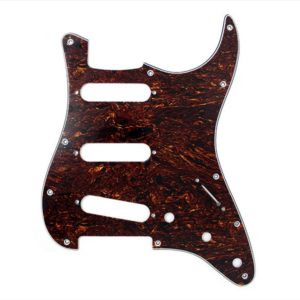 Pickguard Stratocaster tortoise 3 plis 11 trous