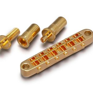 Chevalet Tune-O-Matic Gotoh GE103B-T métrique en finition gold