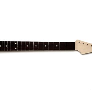 Manche Stratocaster AllParts SEO brut touche ébène radius 12 22 frettes jumbo