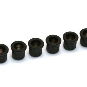 Bushings (ferrules) Gotoh pour corps telecaster 8.3 mm noir (set de 6)