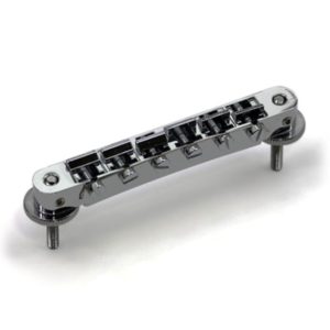 Chevalet Tune-O-Matic TonePros AVR2-C en finition Chrome pour Gibson vintage ou Reissue