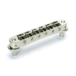 Chevalet Tune-O-Matic TonePros T3BP-N en finition Nickel