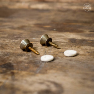 Paire d'Attache Sangle Style Vintage Relic By Guitare Garage