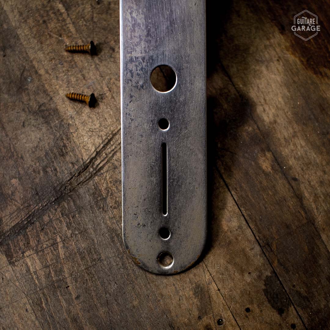 Control Plate pour Telecaster Style Vintage Relic By Guitare Garage