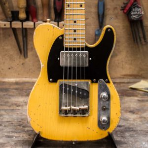 Minicaster Swamp Ash Butterscotch Relic HB Edition