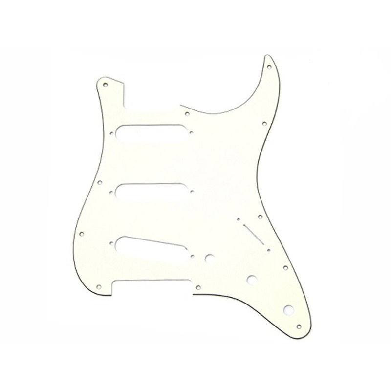 Pickguard Stratocaster Parchment 3 plis 11 trous