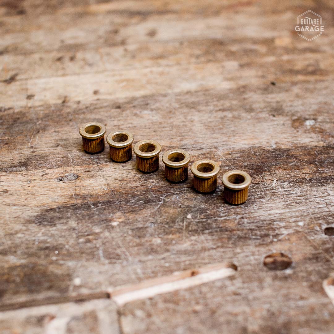 Jeu de 6 Bushings pour Telecaster Relic By Guitare Garage
