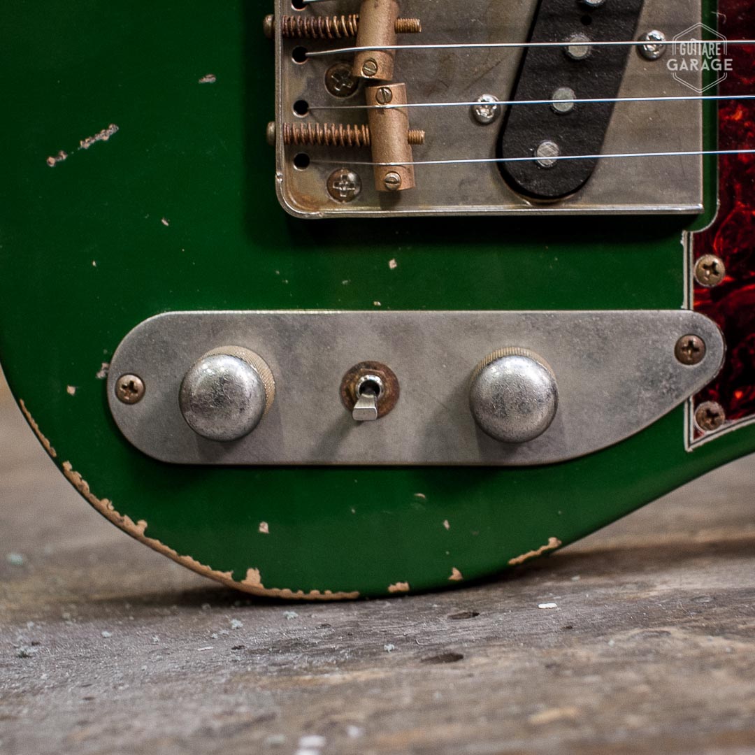 Minicaster British Racing Green Relic