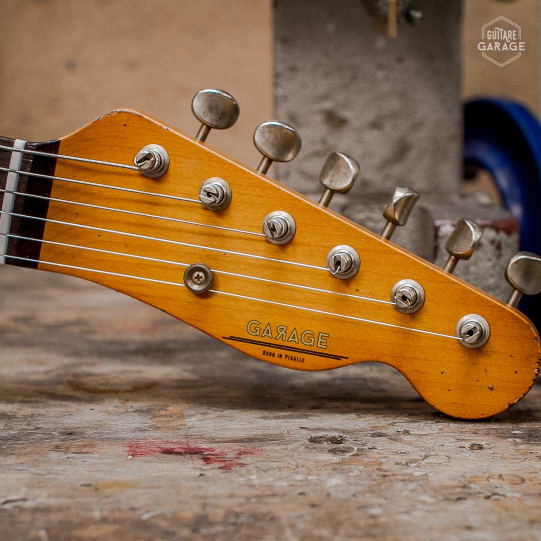 Telecaster Olive Drab Relic Lollar 52 by Guitare Garage