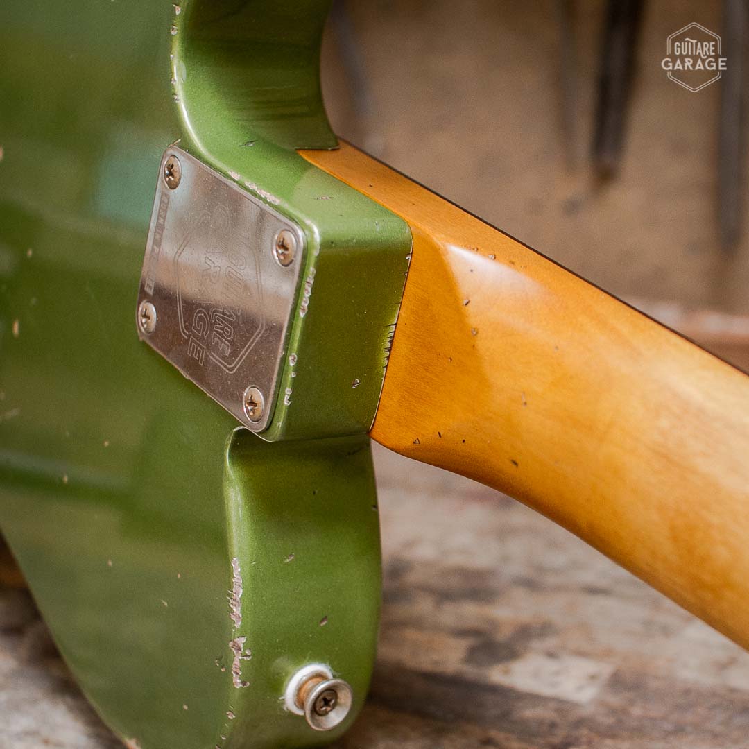 Telecaster Olive Drab Relic Lollar 52 by Guitare Garage