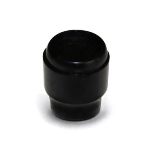 Bouton pour sélecteur Telecaster cotes US type "barrel" (rond) noir.