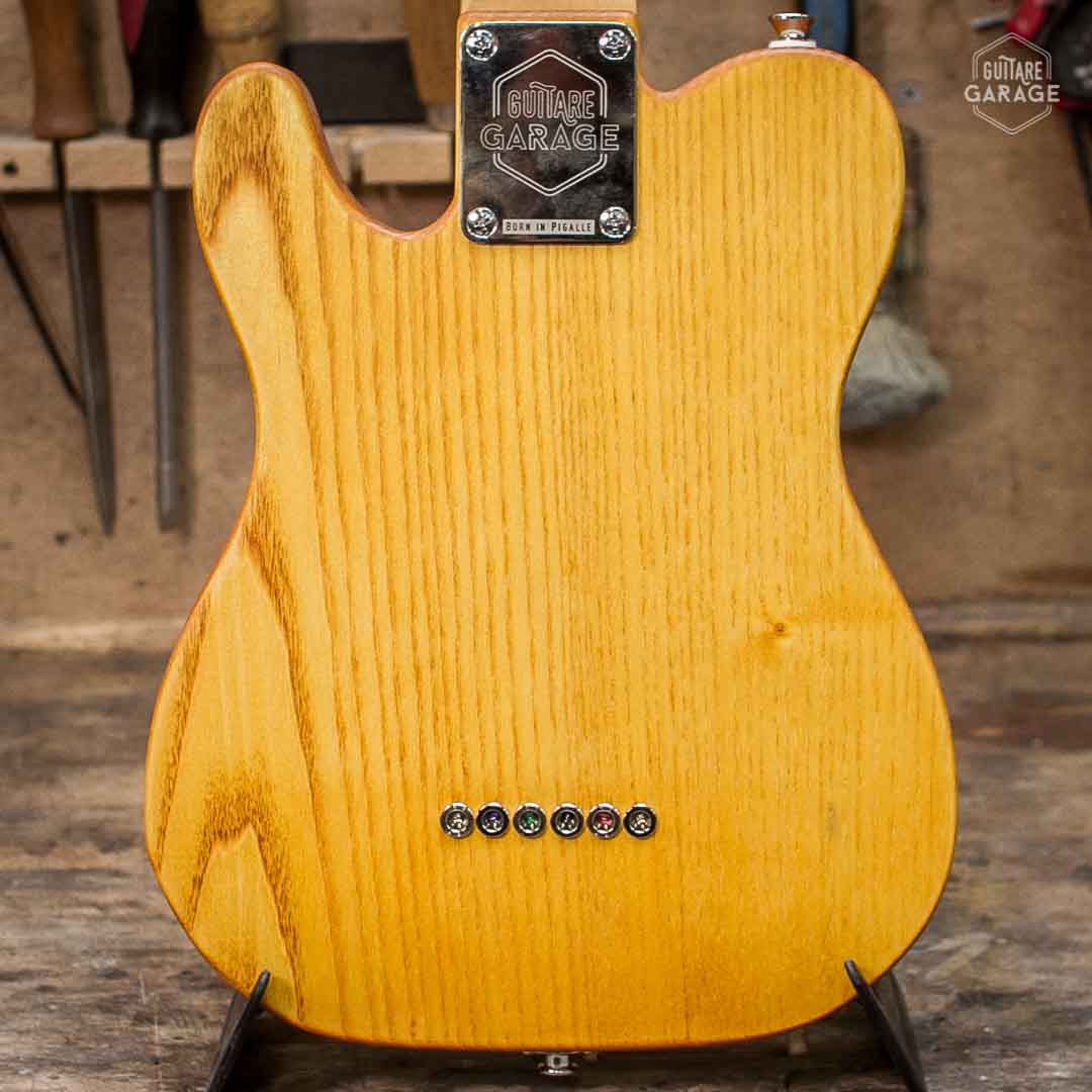 Minicaster Frêne Butterscotch Huilée Standard Edition Blackguard