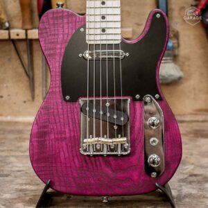 Minicaster Frêne Deep Purple Huilée Standard Edition Blackguard