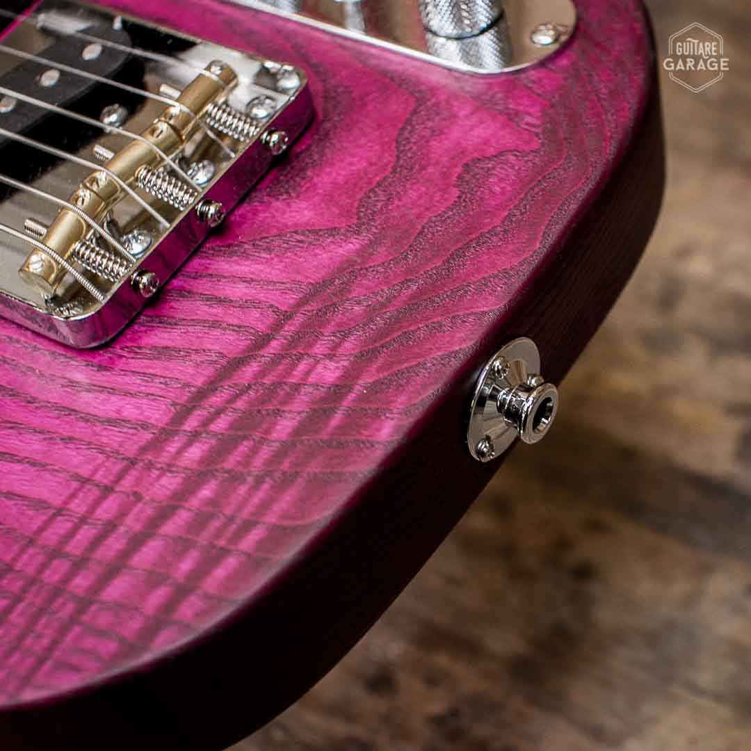Minicaster Frêne Deep Purple Huilée Standard Edition Blackguard
