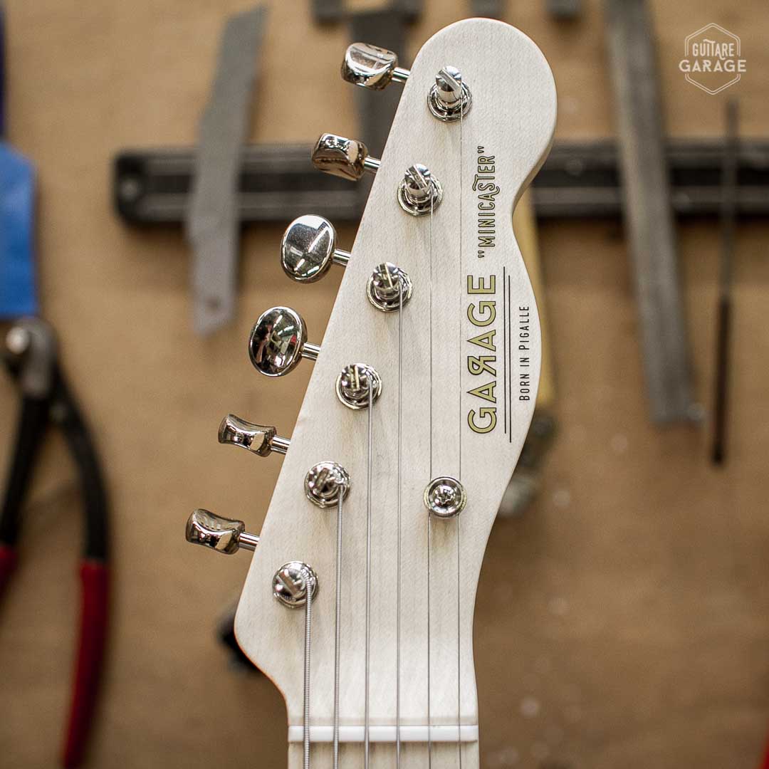 Minicaster Frêne Deep Purple Huilée Standard Edition Blackguard