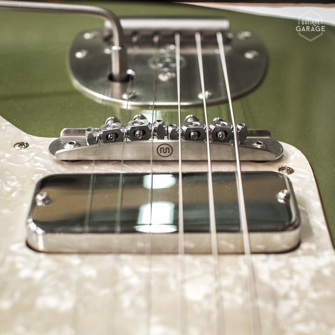 Occasion - Guitare Garage Jazzmaster Olive Drab Light Relic Matching Headstock
