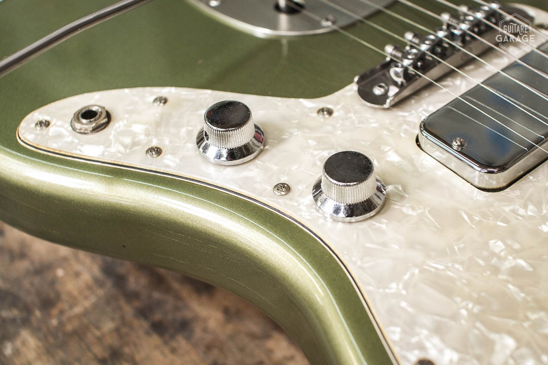Occasion - Guitare Garage Jazzmaster Olive Drab Light Relic Matching Headstock