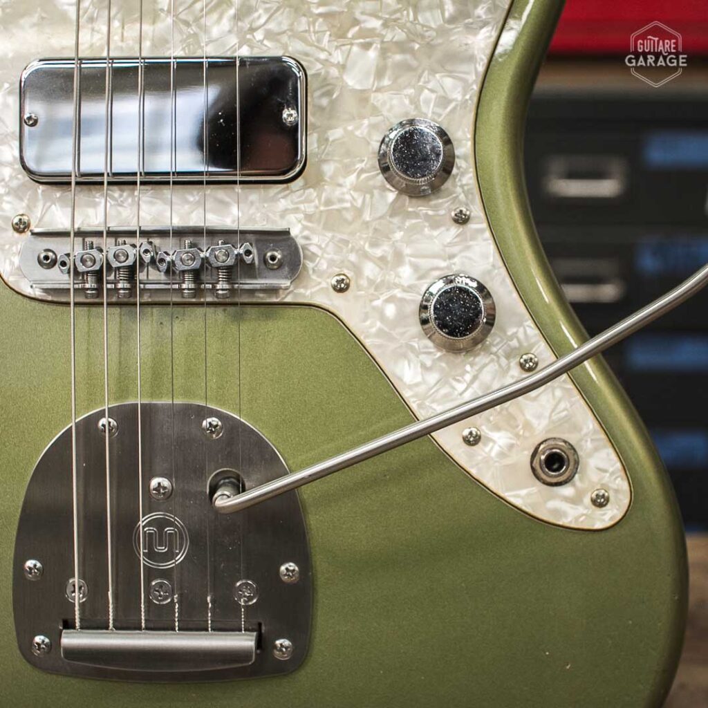 Occasion - Guitare Garage Jazzmaster Olive Drab Light Relic Matching Headstock